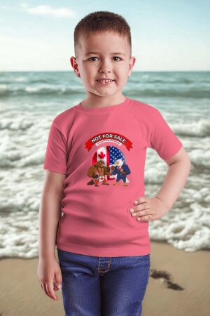 Kids male T-shirt Pink