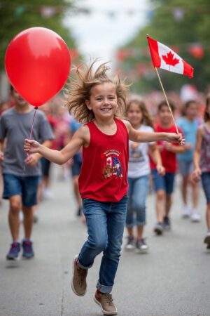 kids female Tank-Top_Red