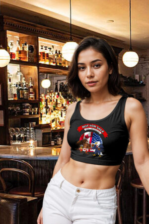 Womens crop-Top Black