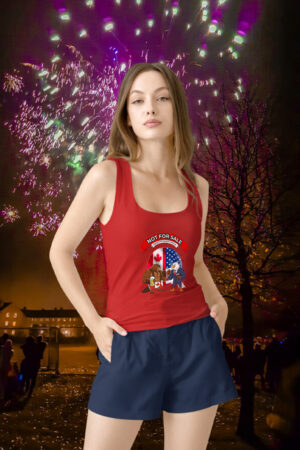 Womens Top-Tank Red