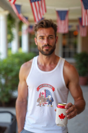Mens Top-Tank White