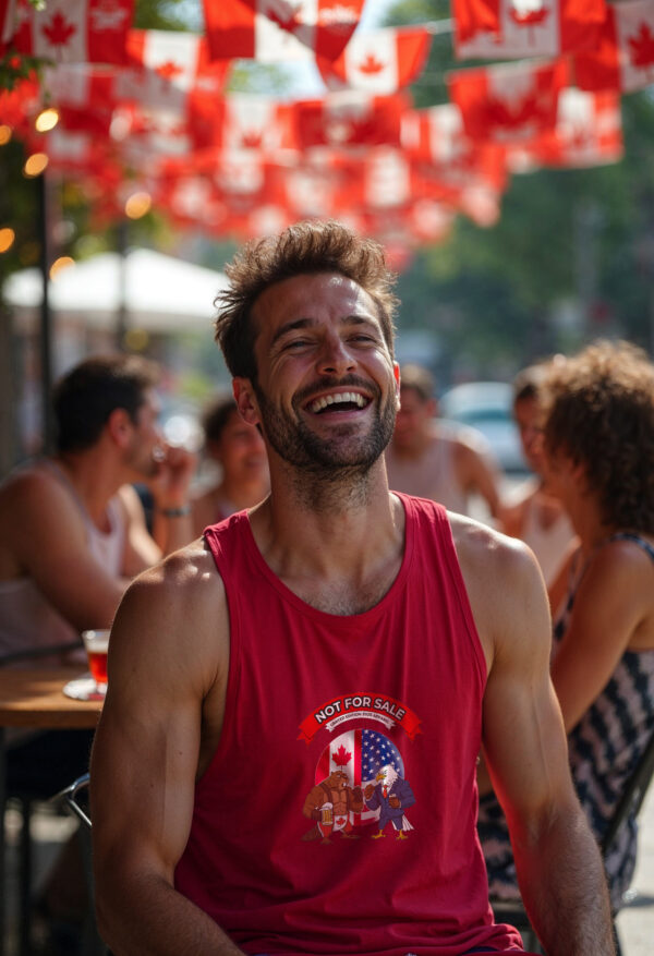 Mens Top-Tank Red